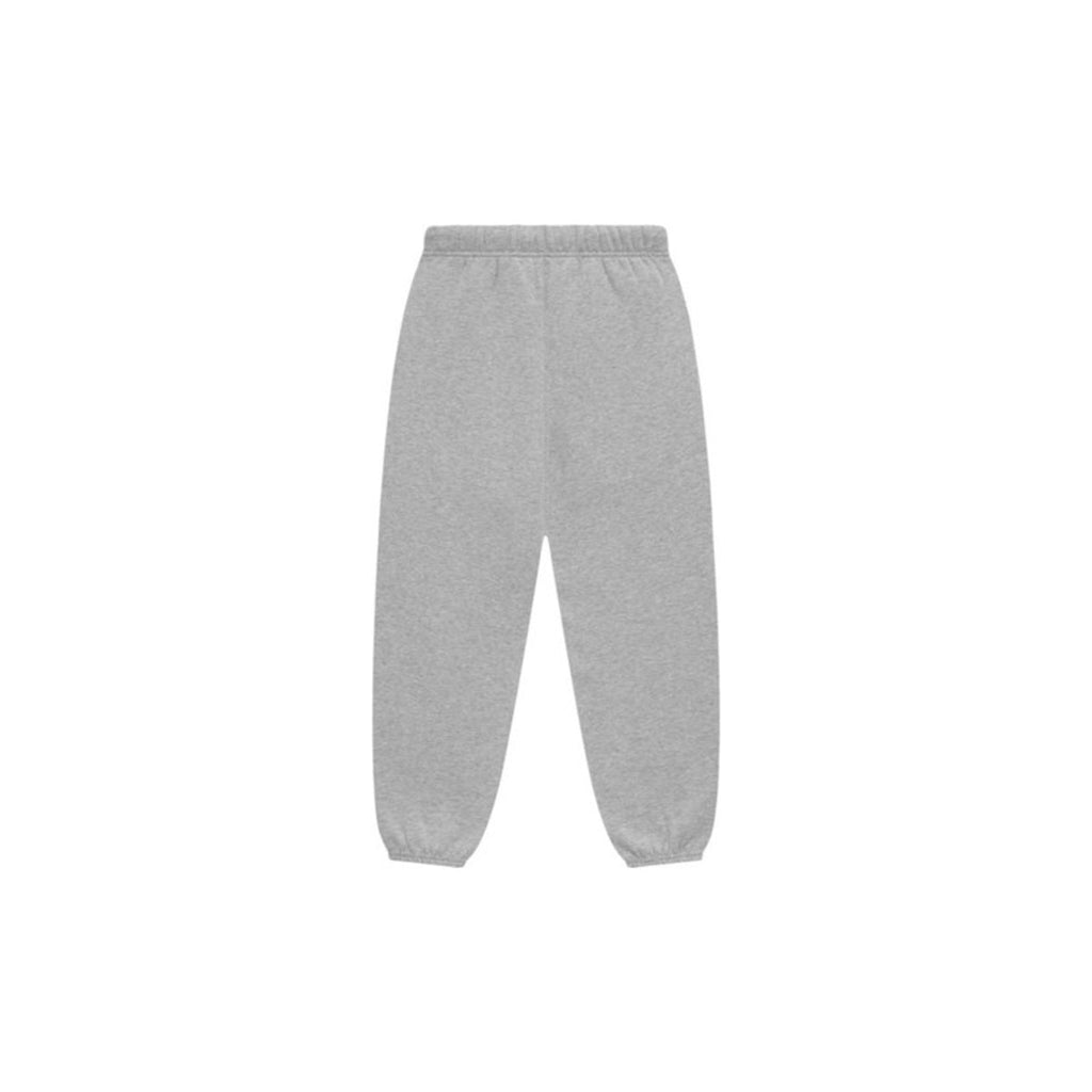 Fear of God Essentials Kids Fleece Sweatpant – Light Heather Grey – back view