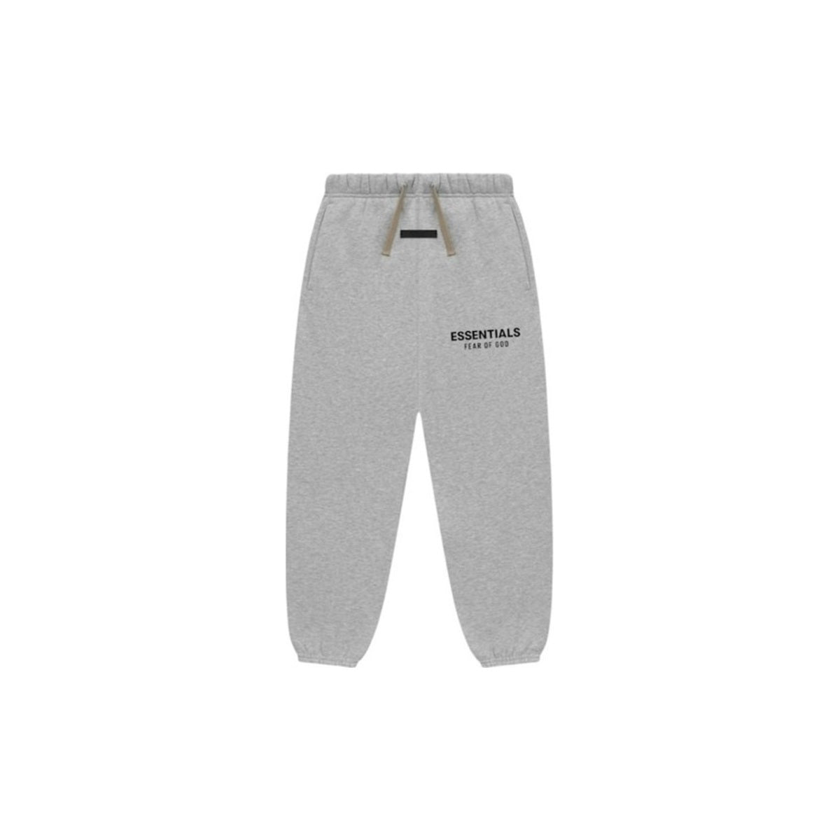 Fear of God Essentials Kids Fleece Sweatpant – Light Heather Grey – front view