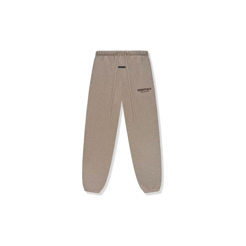 Fear of God Essentials Fleece Essential Sweatpant – Heather Grey – front view