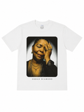 Urban Diamond Cesária Évora Printed White Tee