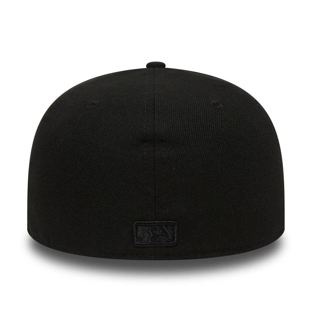 Black On Black New York Yankees Black 59FIFTY Fitted Cap