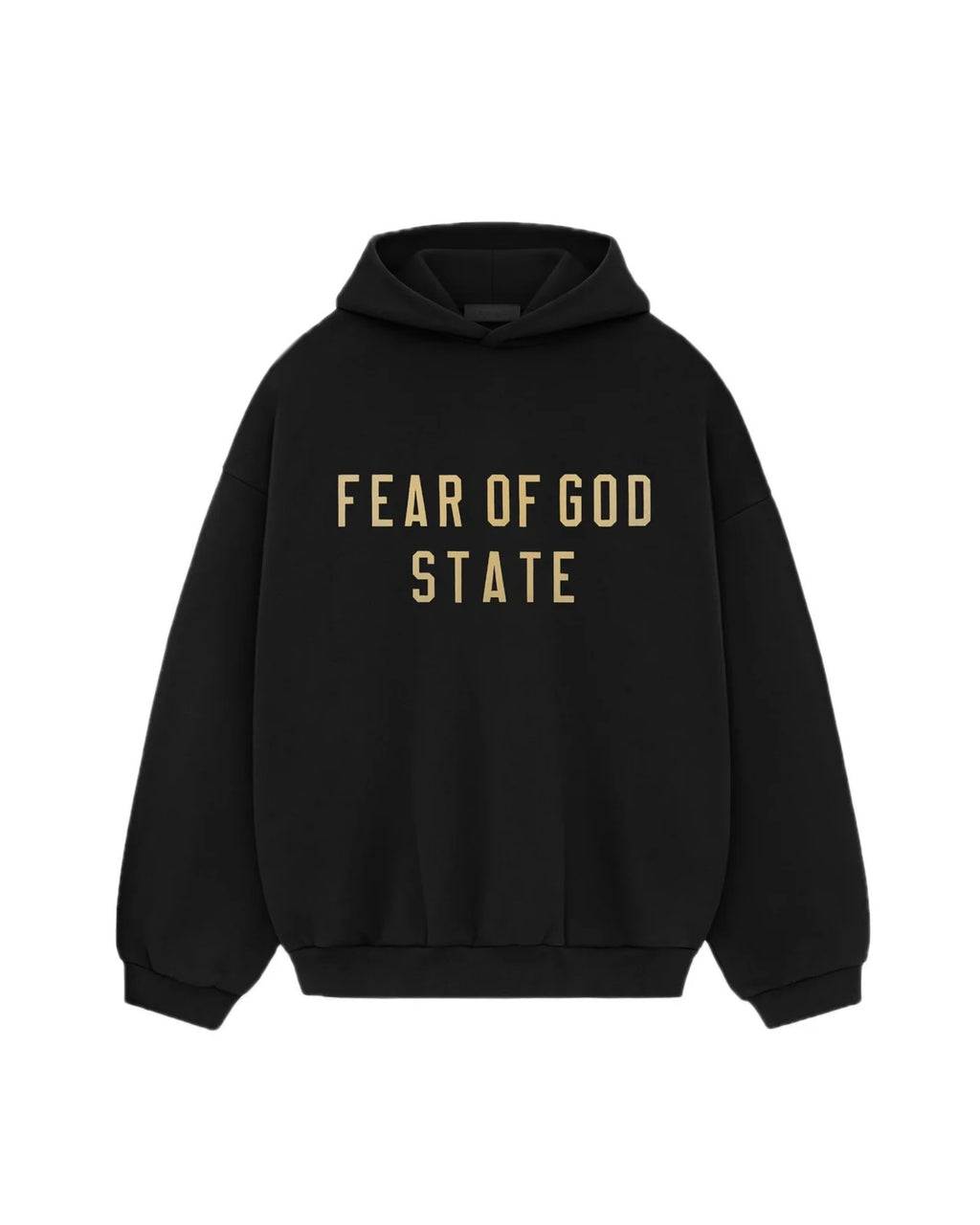 Fear Of God Essentials Mens Fleece Hoodie Black