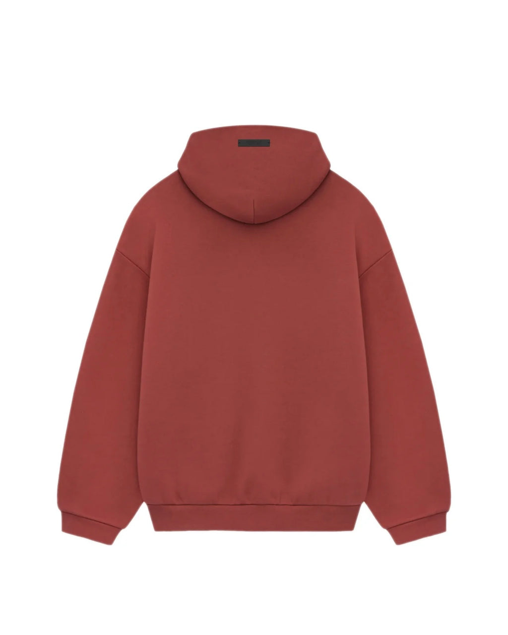 Fear Of God Essentials Mens Fleece Hoodie Red