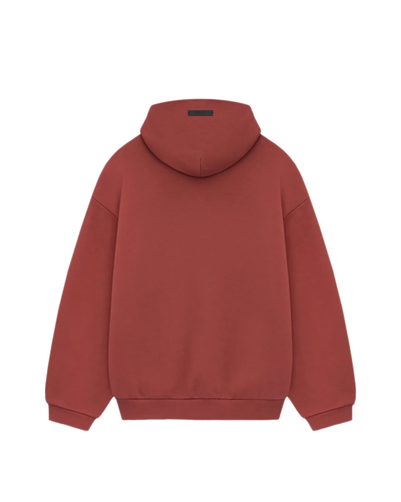 Fear Of God Essentials Mens Fleece Hoodie Red