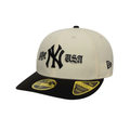 New York Yankees MLB Cooperstown Cream Low Profile 59FIFTY Fitted Cap