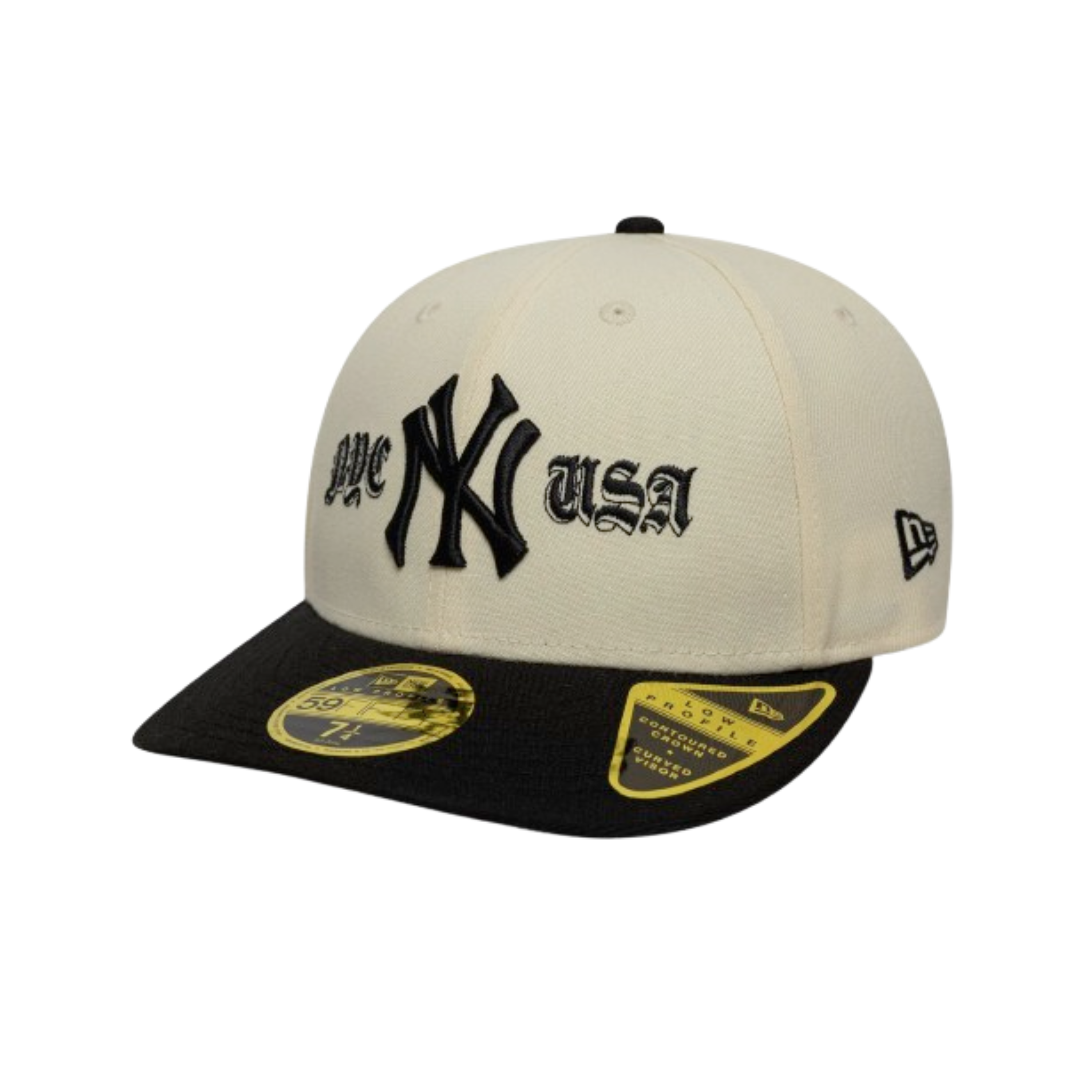 New York Yankees MLB Cooperstown Cream Low Profile 59FIFTY Fitted Cap