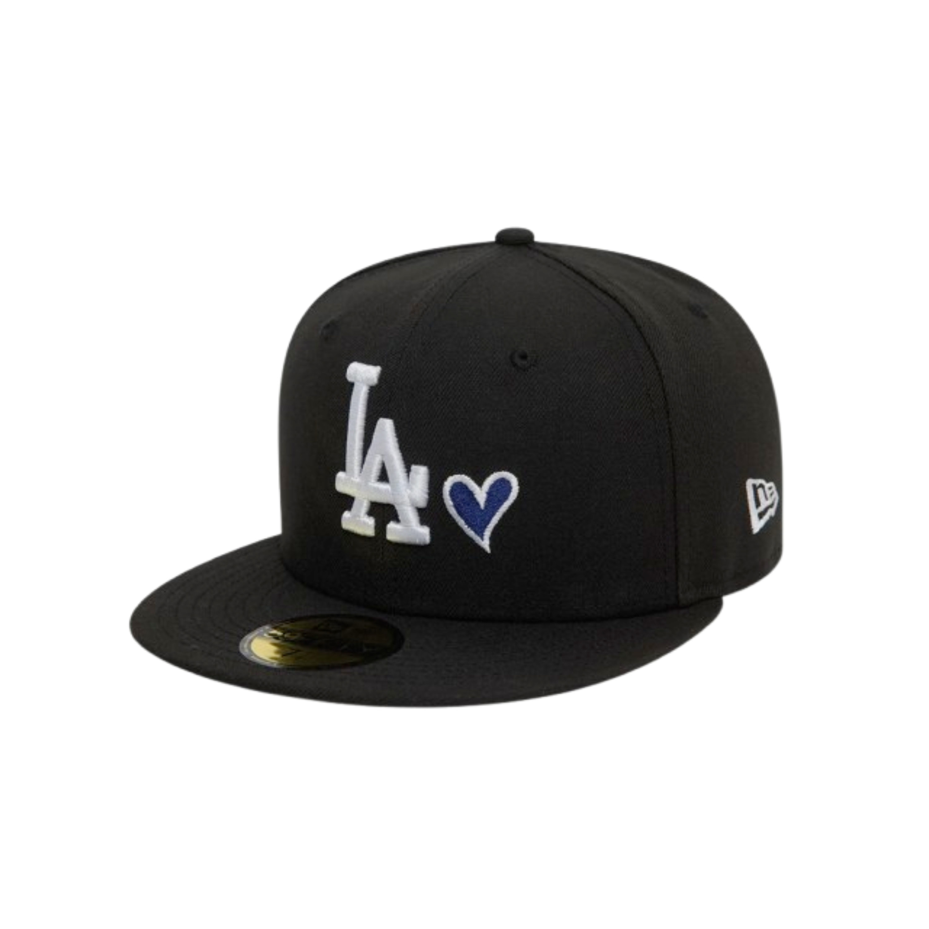 Casquette 59FIFTY Fitted MLB Heart Icon LA Dodgers Noir