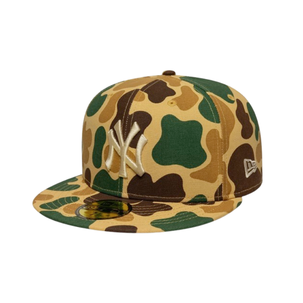 New York Yankees MLB Camo Beige 59FIFTY Fitted Cap