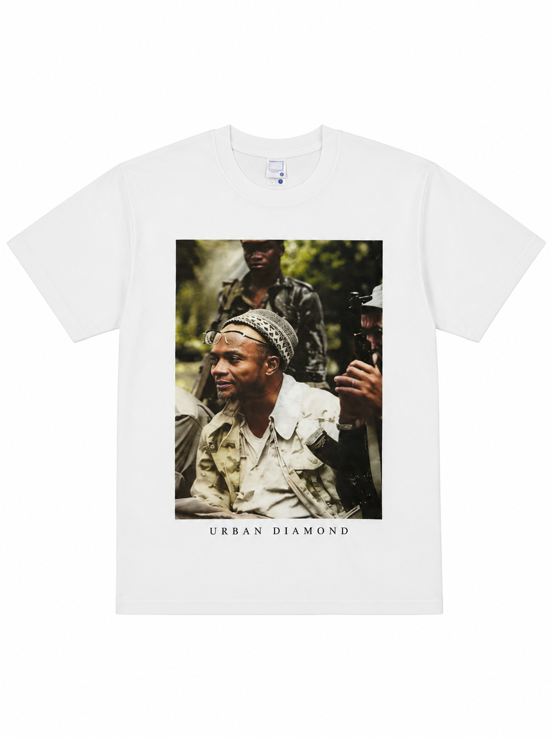 Urban Diamond Amílcar Cabral Printed White Tee