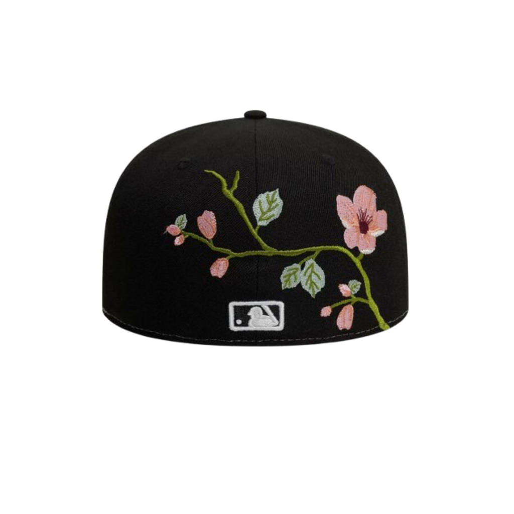 Chicago White Sox MLB Floral Black 59FIFTY Fitted Cap