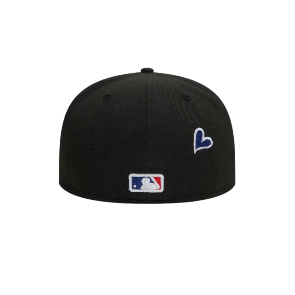 Casquette 59FIFTY Fitted MLB Heart Icon LA Dodgers Noir