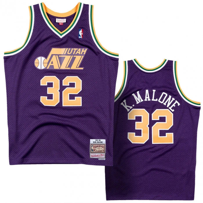 Mitchell & Ness Nba Swingman Jersey Utah Jazz 1991 92 Karl Malone #32 Purple Jerseys