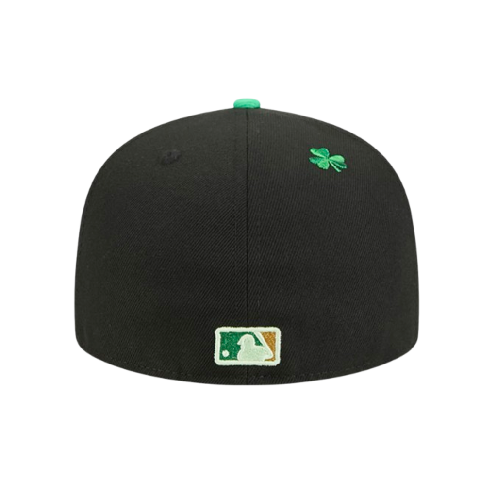 LA Dodgers MLB Saint Patrick's Day Black 59FIFTY Fitted Cap