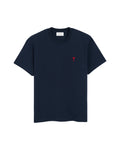 AMI PARIS Classic Fit Ami De Coeur Organic Cotton Jersey T-Shirt