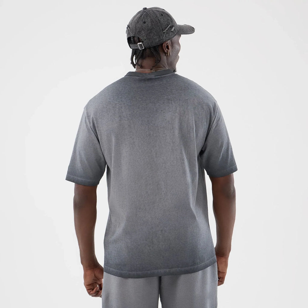 New York Yankees MLB Washed Logo Black T-Shirt