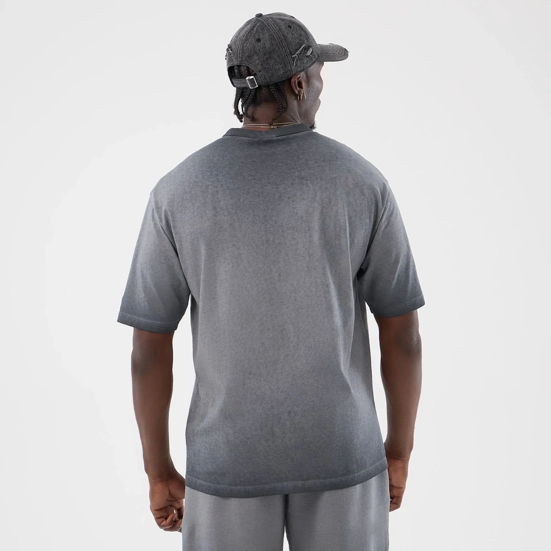 New York Yankees MLB Washed Logo Black T-Shirt