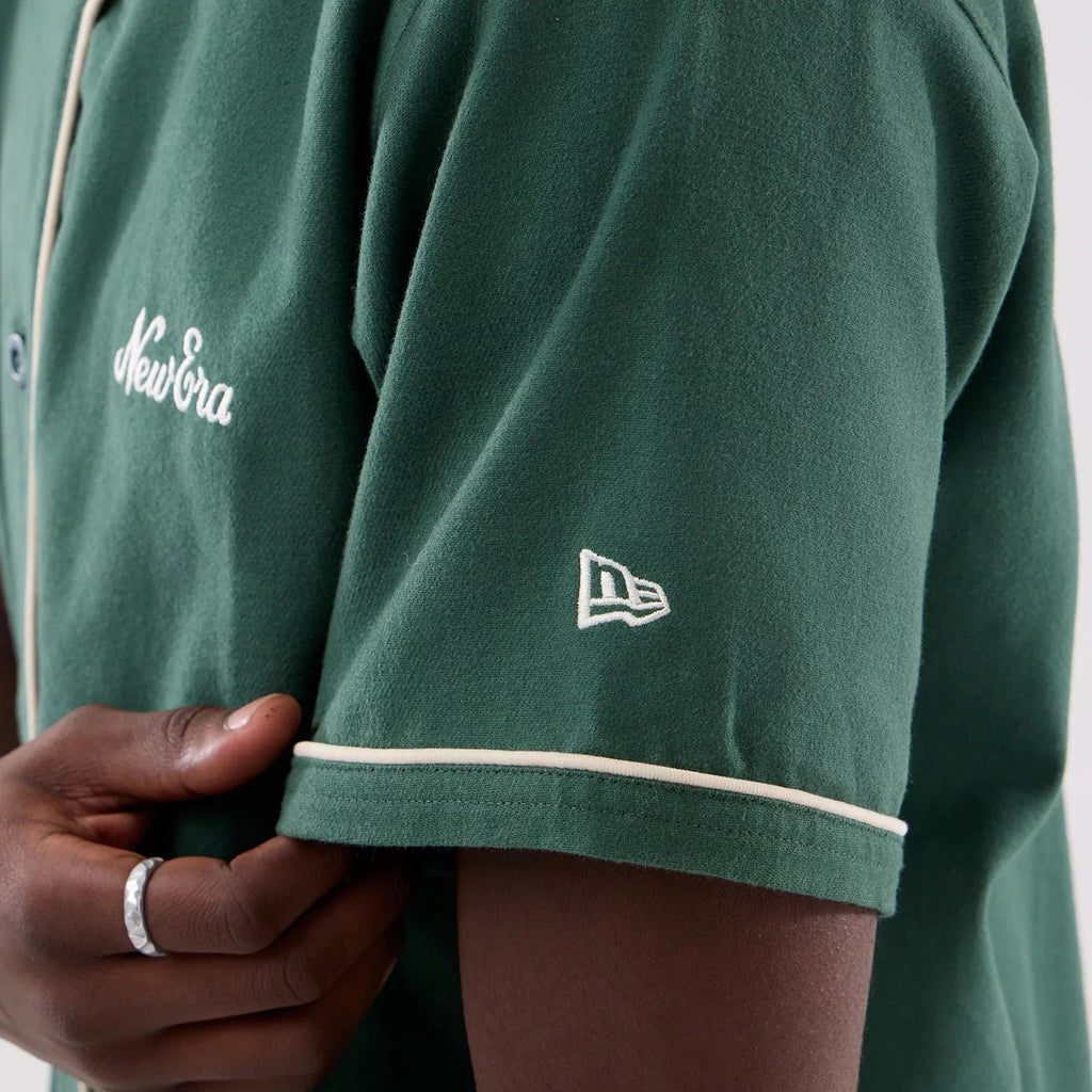 New Era Dark Green Baseball Jersey