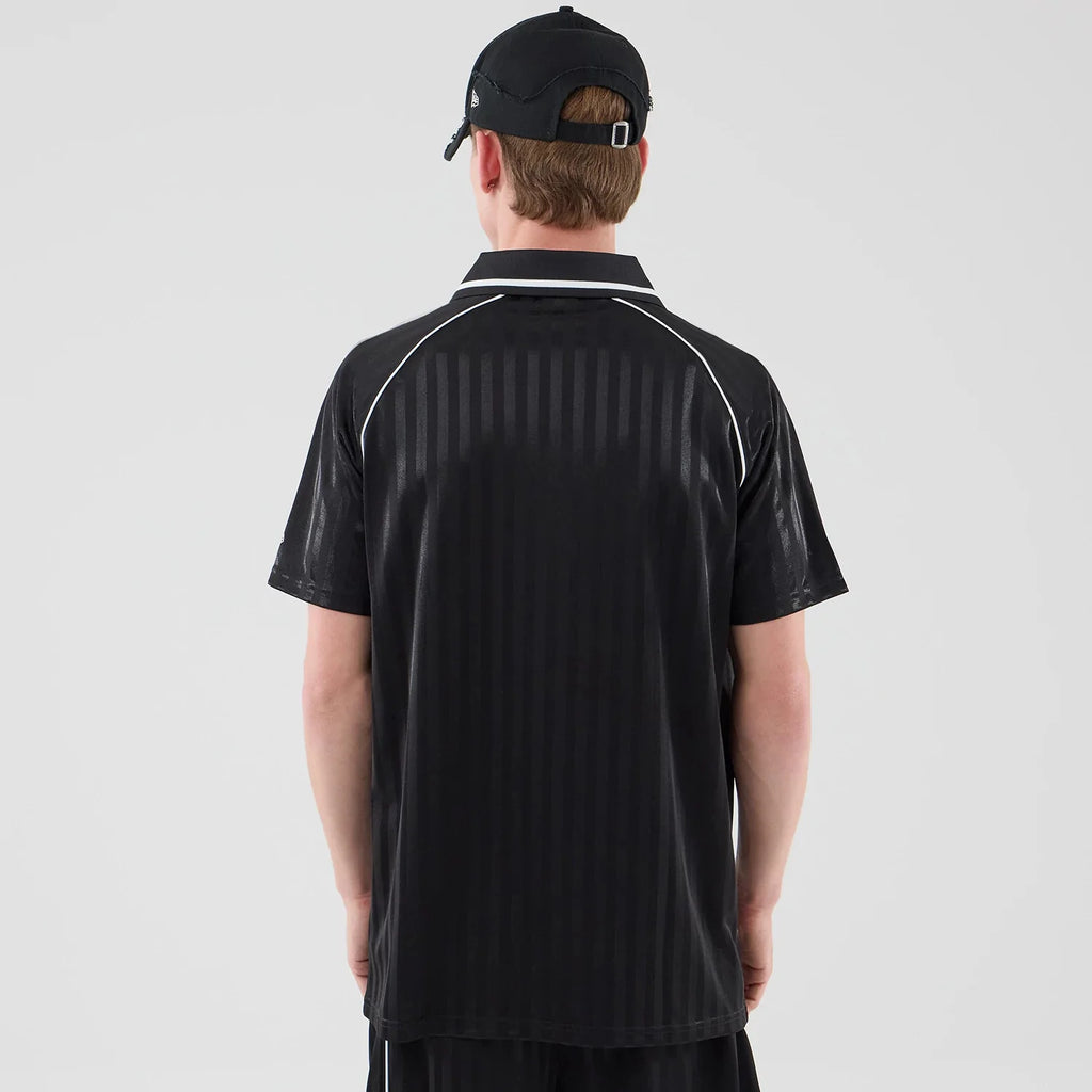 New Era Black Football Jersey T-Shirt