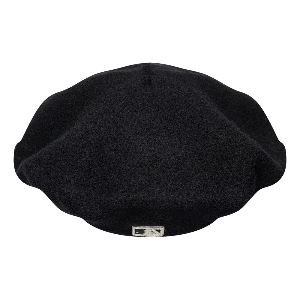 New York Yankees Embroidered Wool Beret Hat