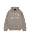 Fear Of God Essentials Mens Fleece Hoodie Grey