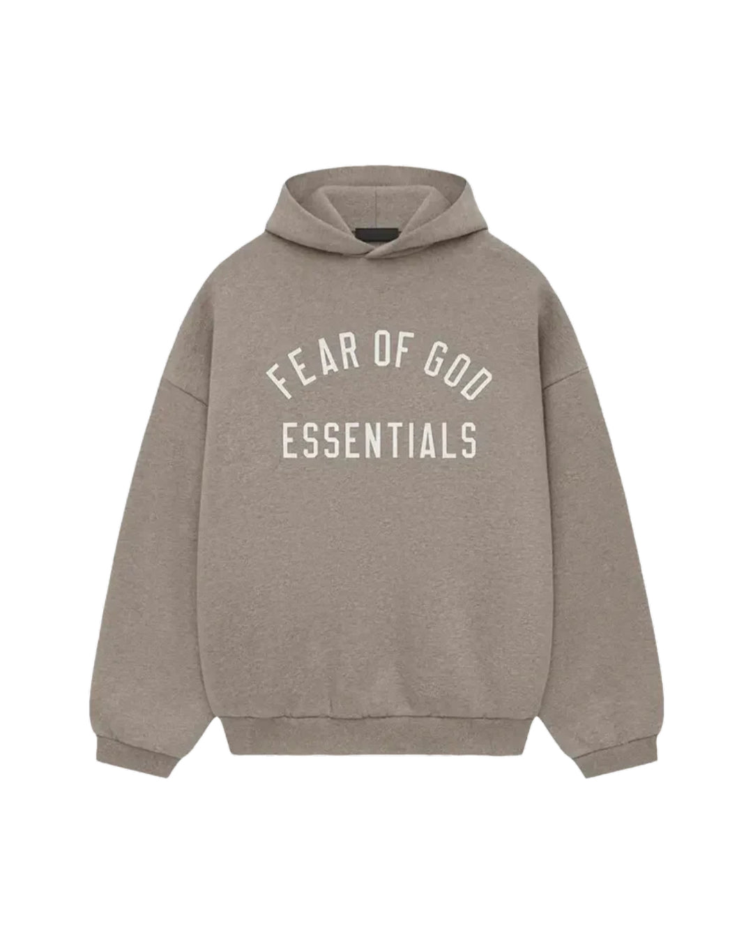 Fear Of God Essentials Mens Fleece Hoodie Grey