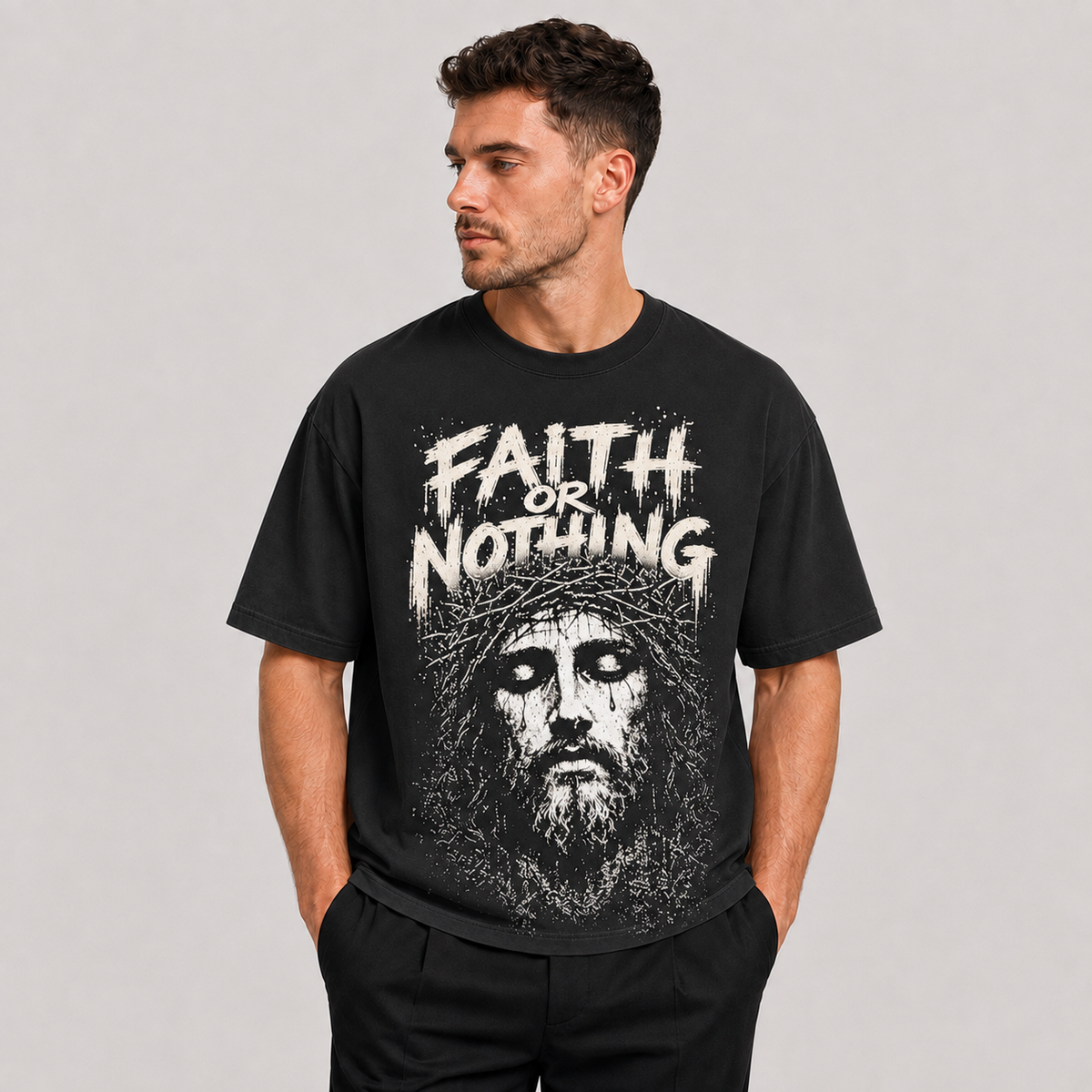 Urban Diamond "Faith or Nothing" Tee