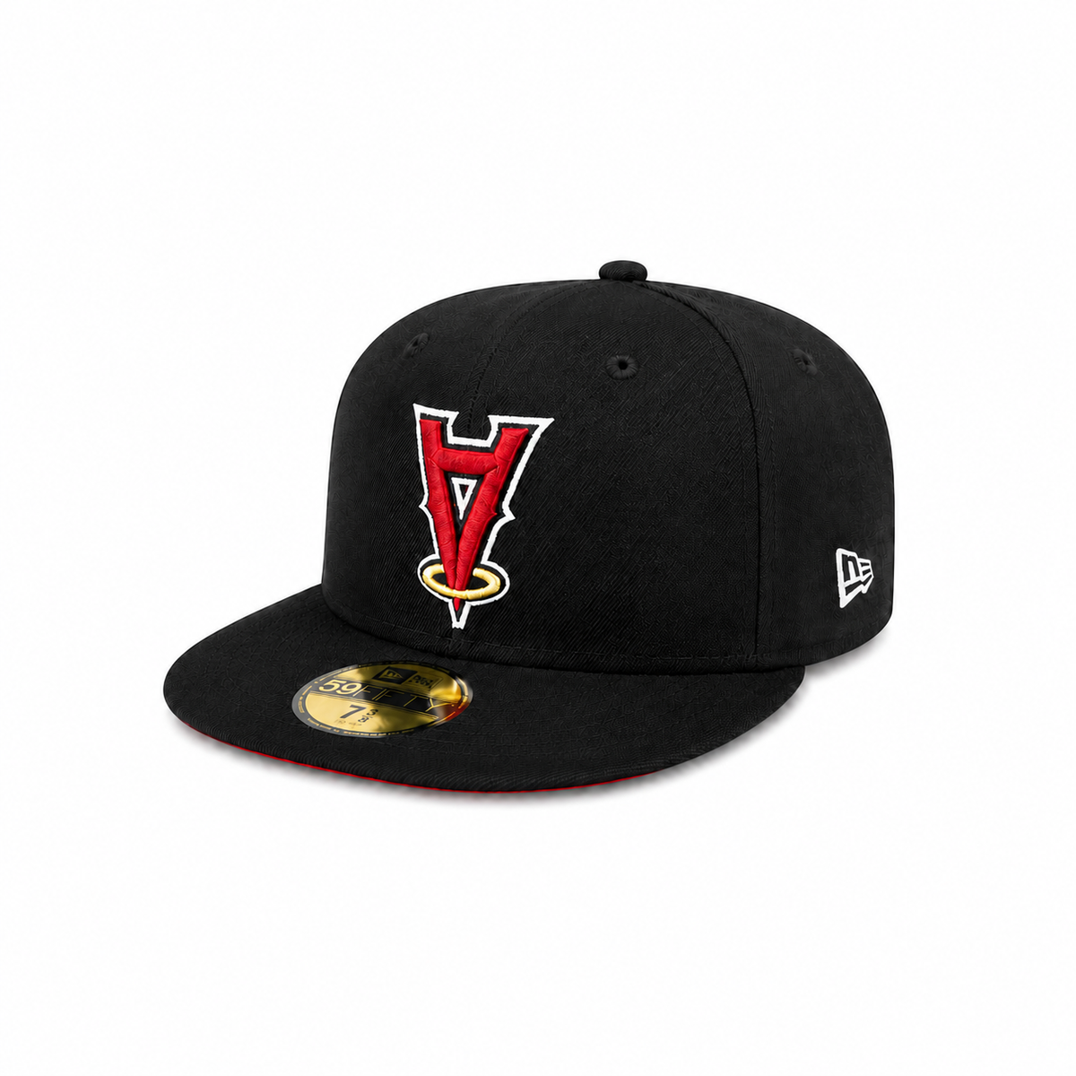 LA Angels MLB Upside Down 59FIFTY Snapback Cap