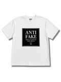 Urban Diamond "Anti Fake" Printed White Tee