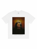 Urban Diamond Bob Marley Printed White Tee