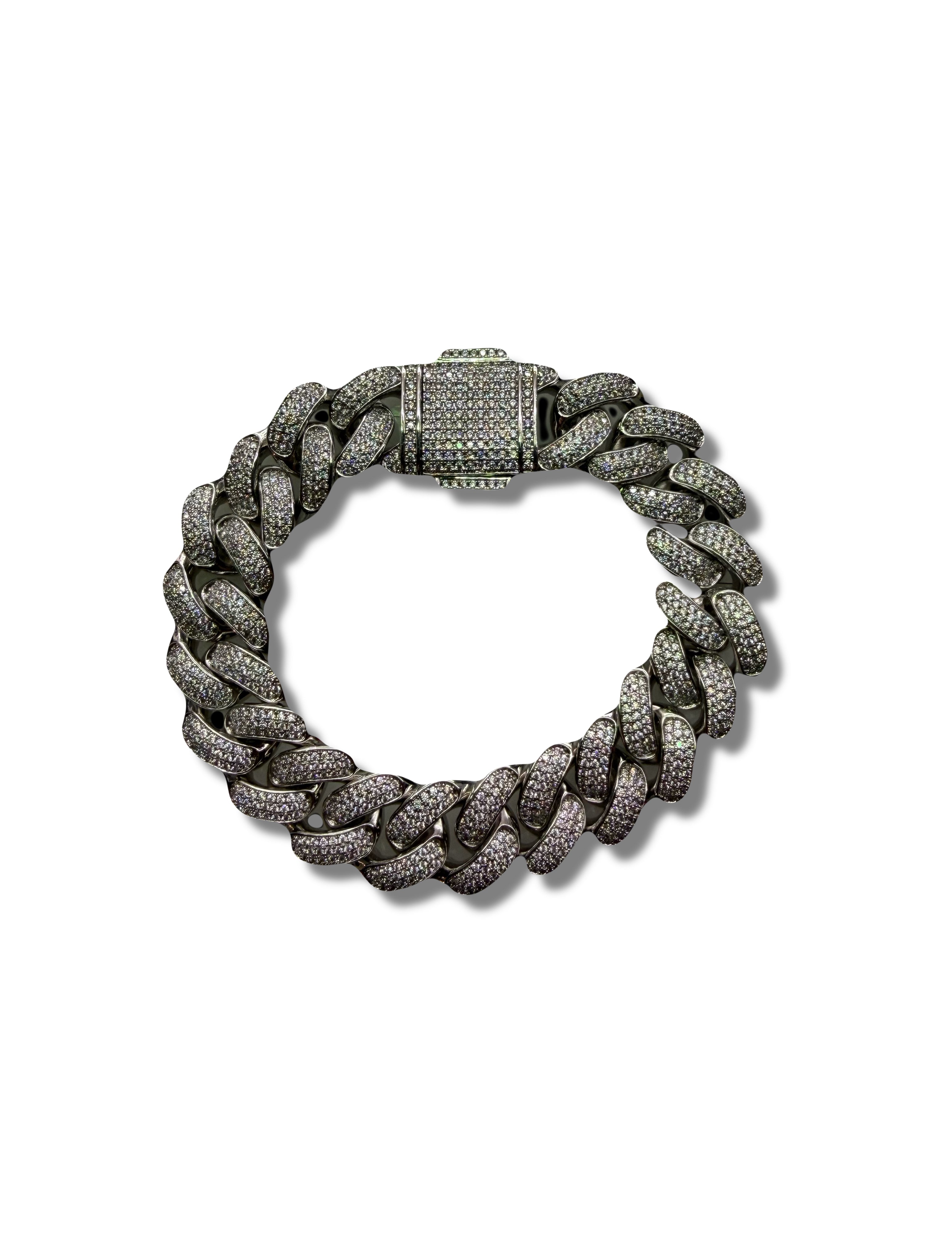 SIlver Ice Out Bracelet
