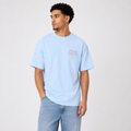 Maison Belle Vie "Rodeo Drive" Blue Tee