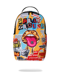 Sprayground Collage of Fun Backpack - front view