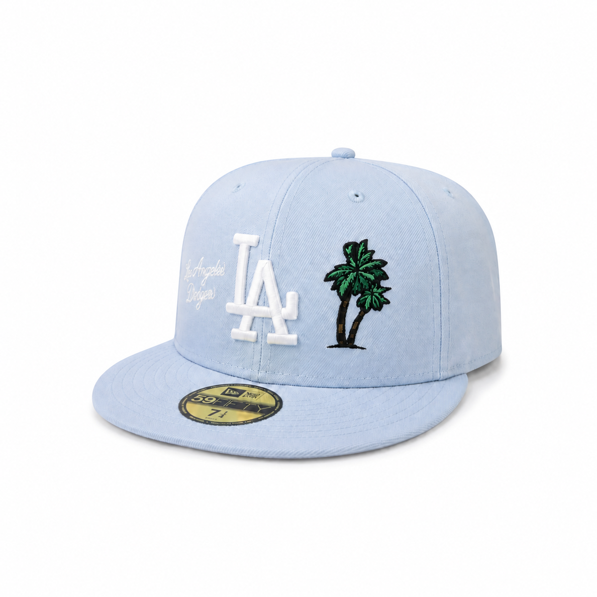 NEW ERA LA Dodgers MLB City Icon Pastel Blue 59FIFTY Fitted Cap
