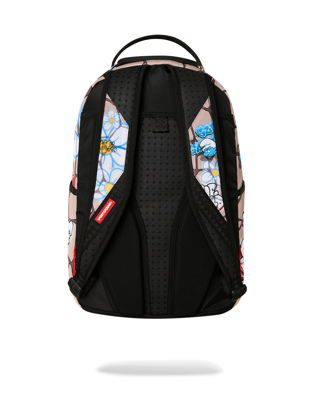 Sprayground Smurfs Big Mural Backpack - back view
