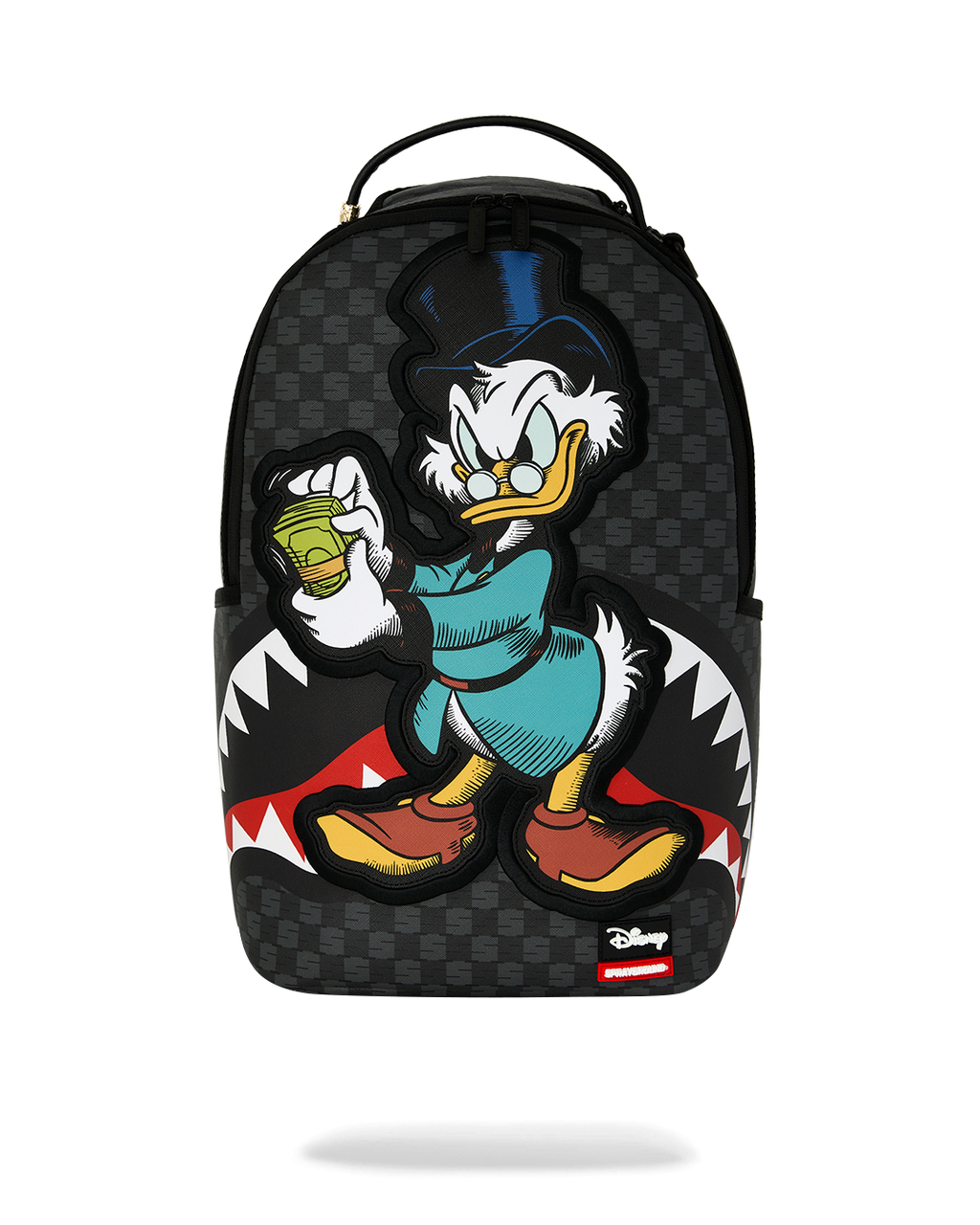 Sprayground Scrooge McDuck Money Counter Backpack - front view
