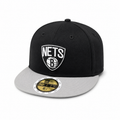 Brooklyn Nets New Era Kids Black/Gray 59FIFTY Fitted Hat