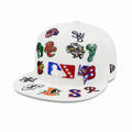 New Era MiLB All Over White 59FIFTY Fitted Cap