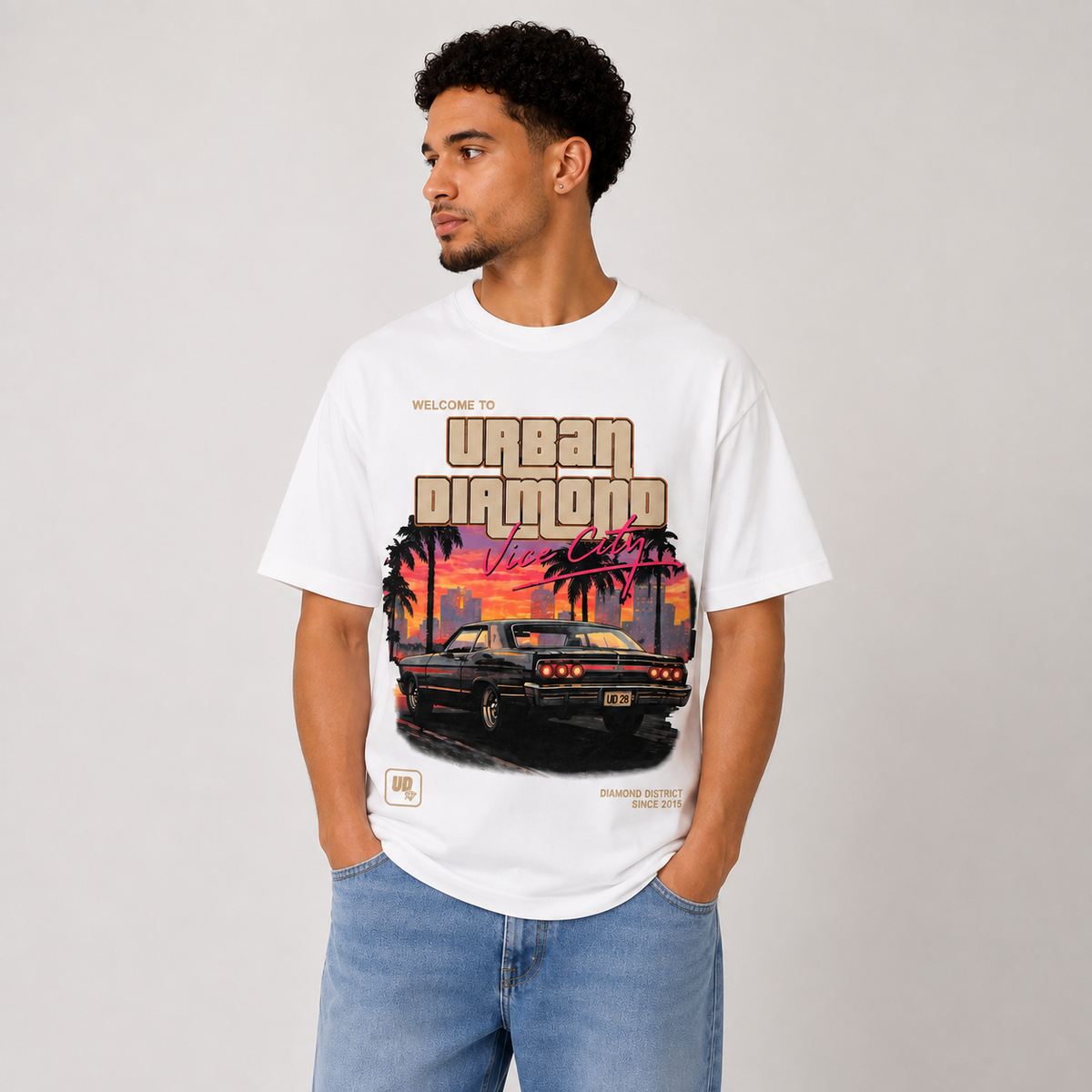 Urban Diamond "Sunset Drive Tee"