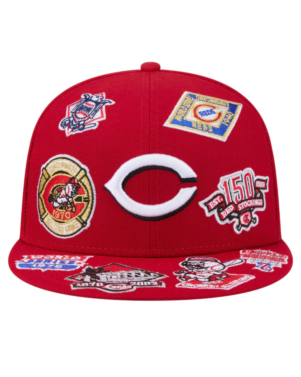 Cincinnati Reds New Era All Over 59FIFTY Fitted Hat