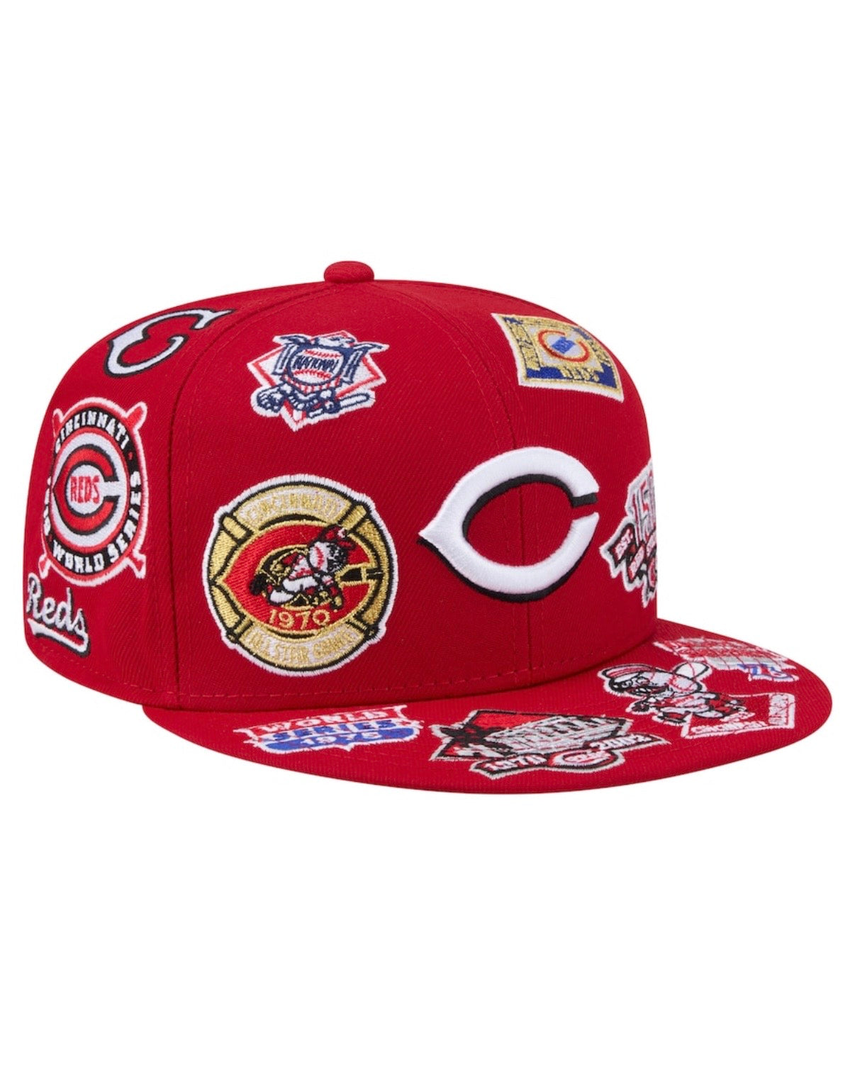 Cincinnati Reds New Era All Over 59FIFTY Fitted Hat