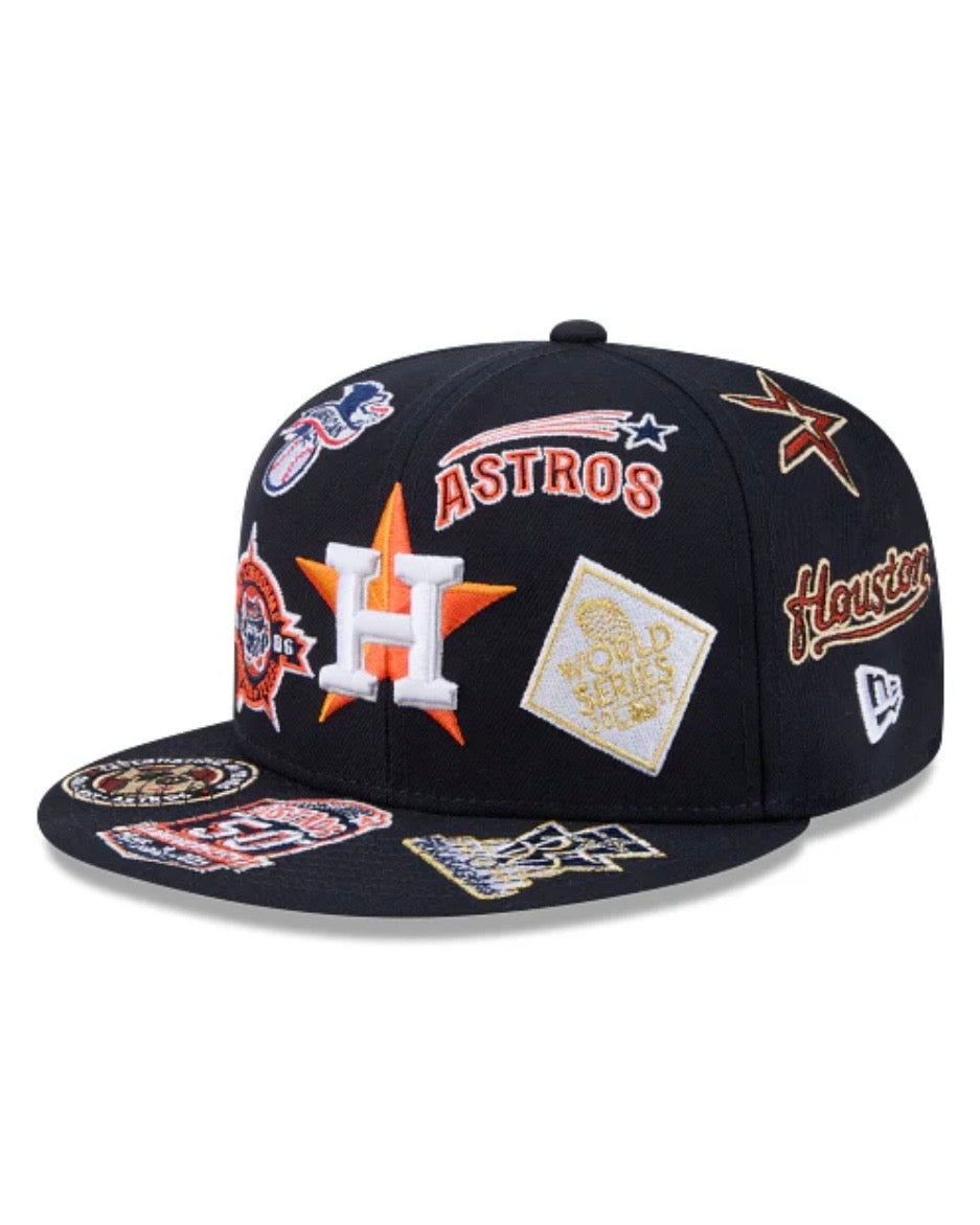 Houston Astros All Over 59FIFTY Fitted Hat