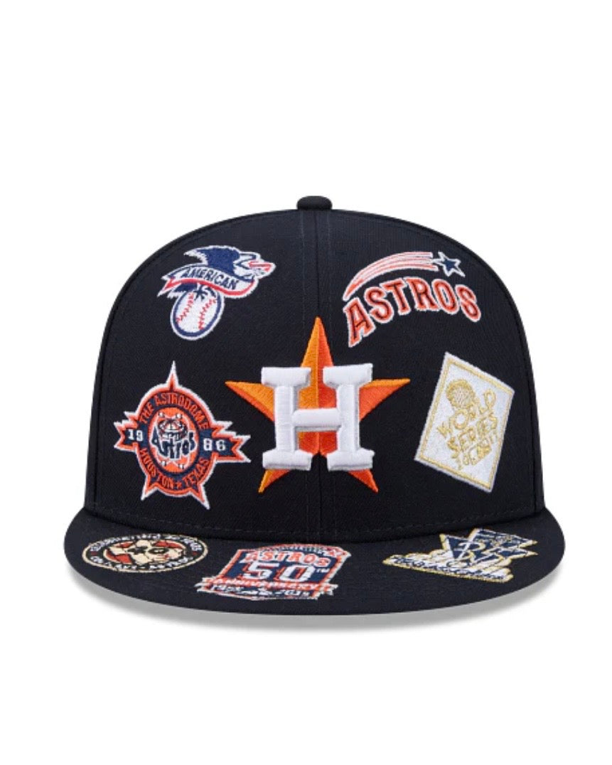 Houston Astros All Over 59FIFTY Fitted Hat