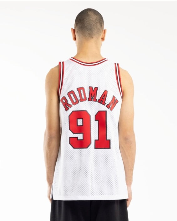 Dennis Rodman 1997-98 Chicago Bulls Home Swingman Jersey