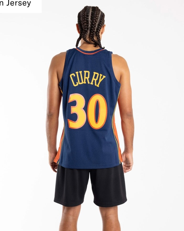 Stephen Curry 2009-10 Golden State Warriors Road Swingman Jersey