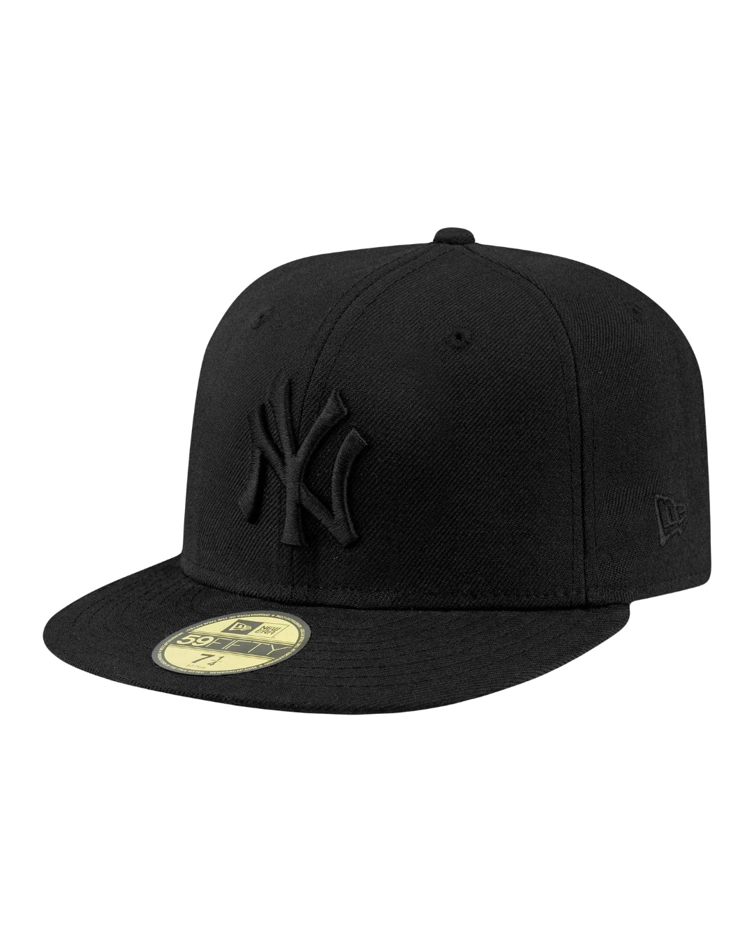 Black On Black New York Yankees Black 59FIFTY Fitted Cap