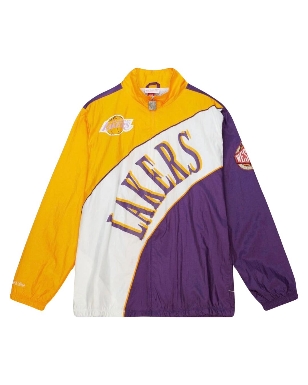 Mitchell & Ness Los Angeles Lakers Arched Retro Lined Windbreaker multi/white