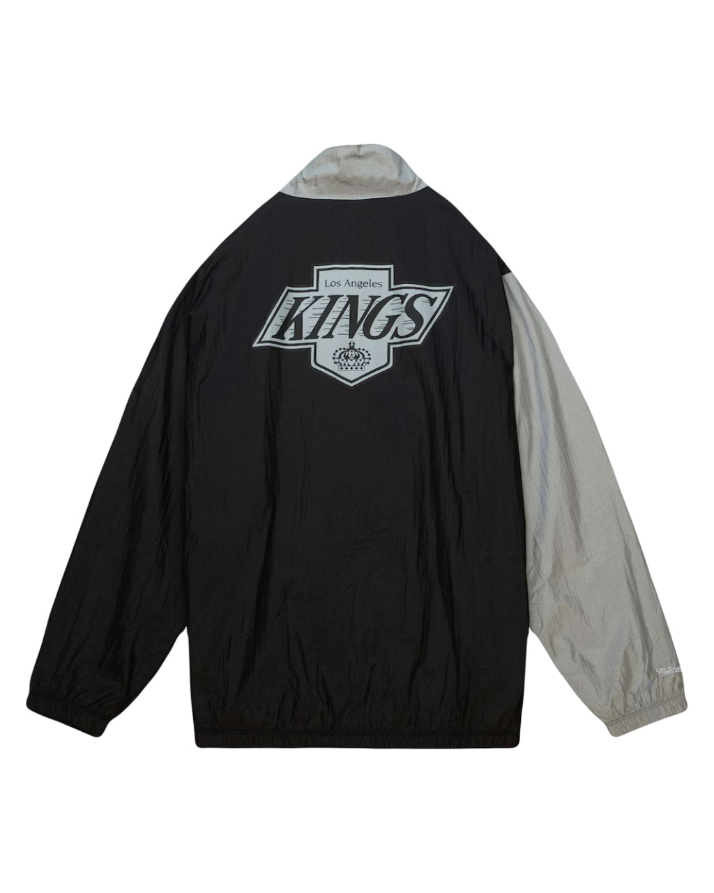 Men's White Los Angeles Kings Arched Retro Lined Full-Zip Windbreaker Jacket