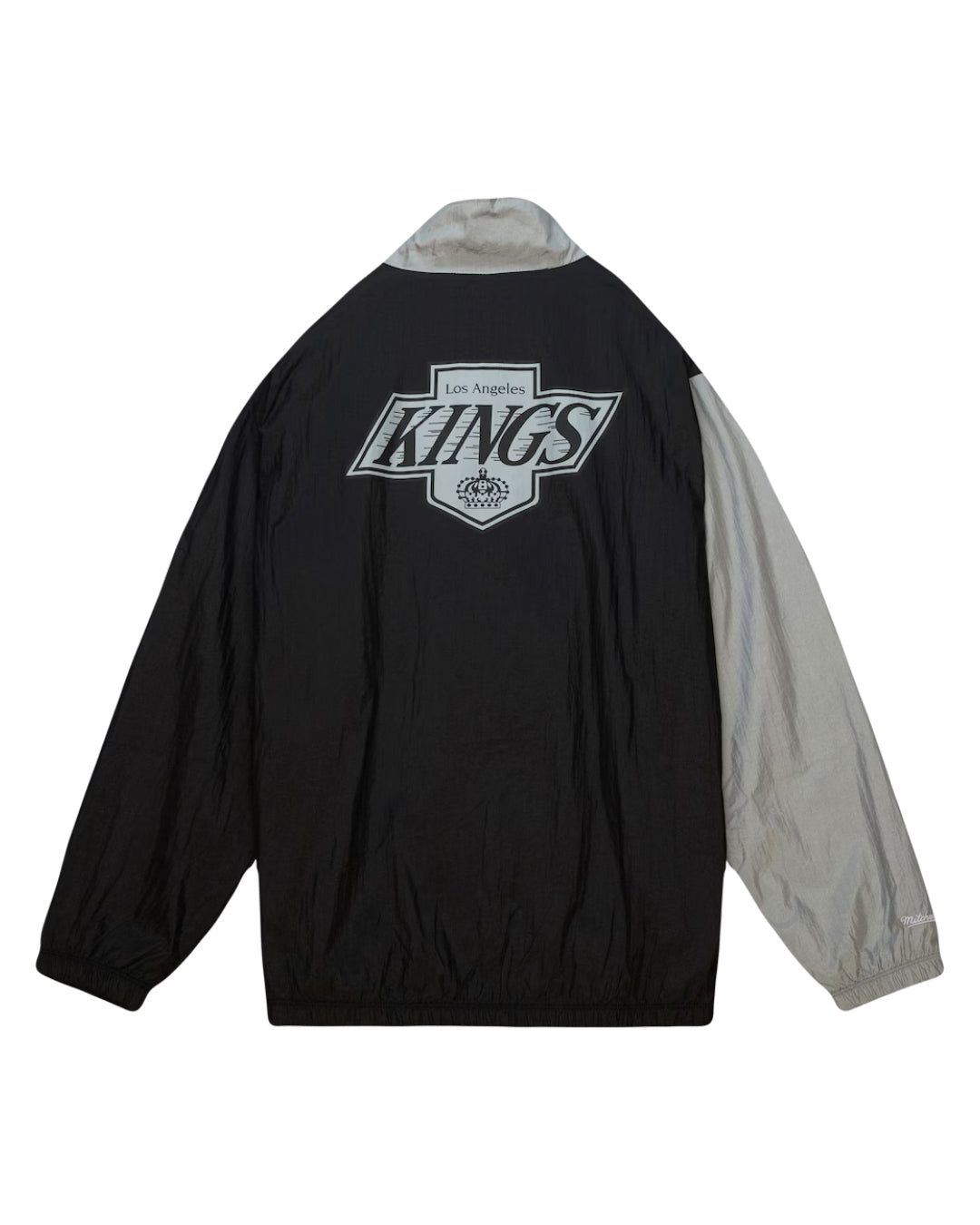 Men's White Los Angeles Kings Arched Retro Lined Full-Zip Windbreaker Jacket