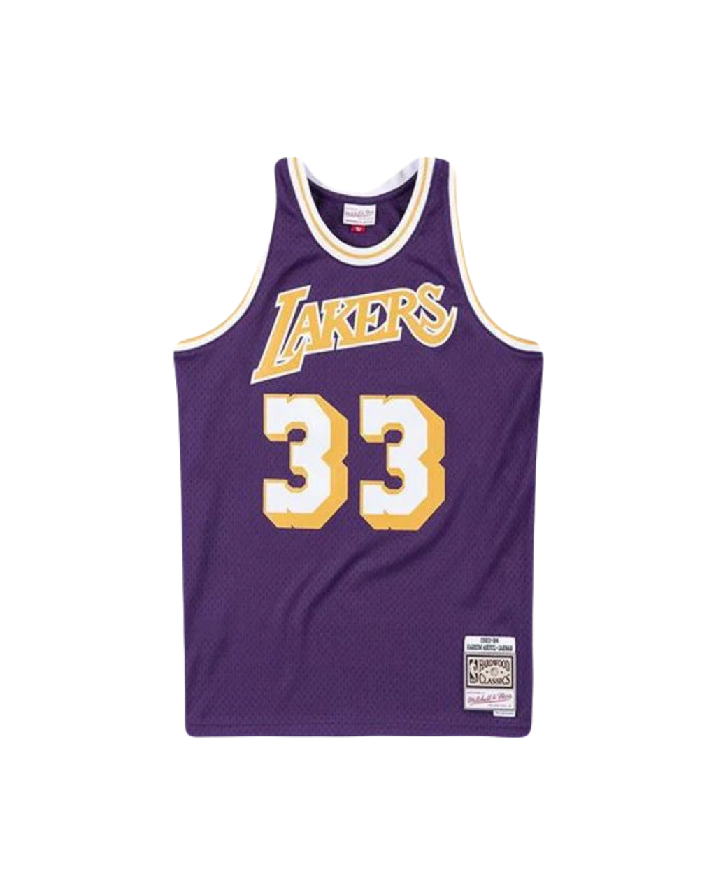 Mitchell & Ness NBA Kareem Abdul-Jabbar Los Angeles Lakers Basketball Jersey