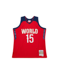 Nikola Jokić 2017 NBA Rising Stars Game Red Swingman Jersey